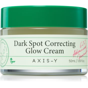 AXIS-Y 6+1+1 Advanced Formula Dark Spot Correcting Glow Cream gel crema hidratant pentru piele cu hiperpigmentare - imagine 2